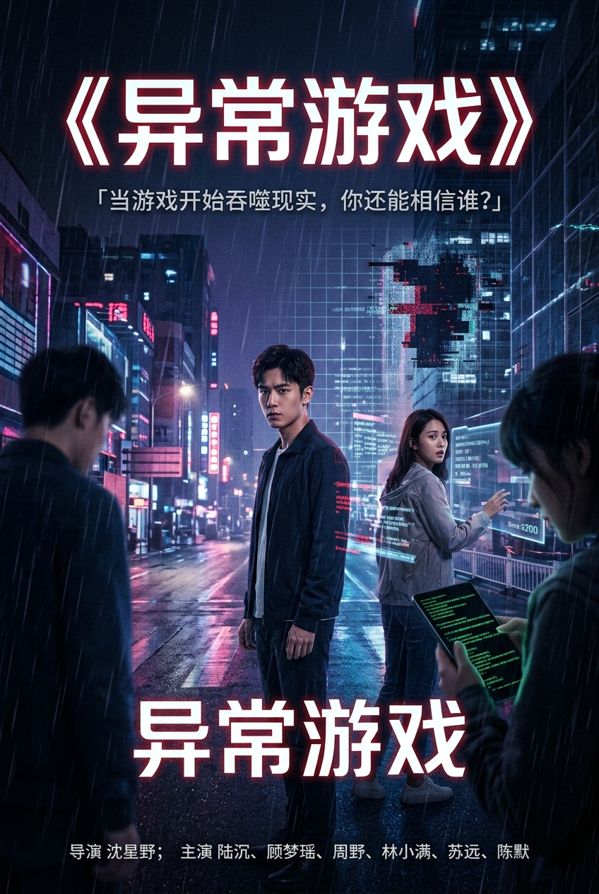 《异常游戏》海报